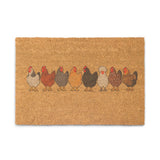 Personalized Chicken Doormat, 24x16, front view