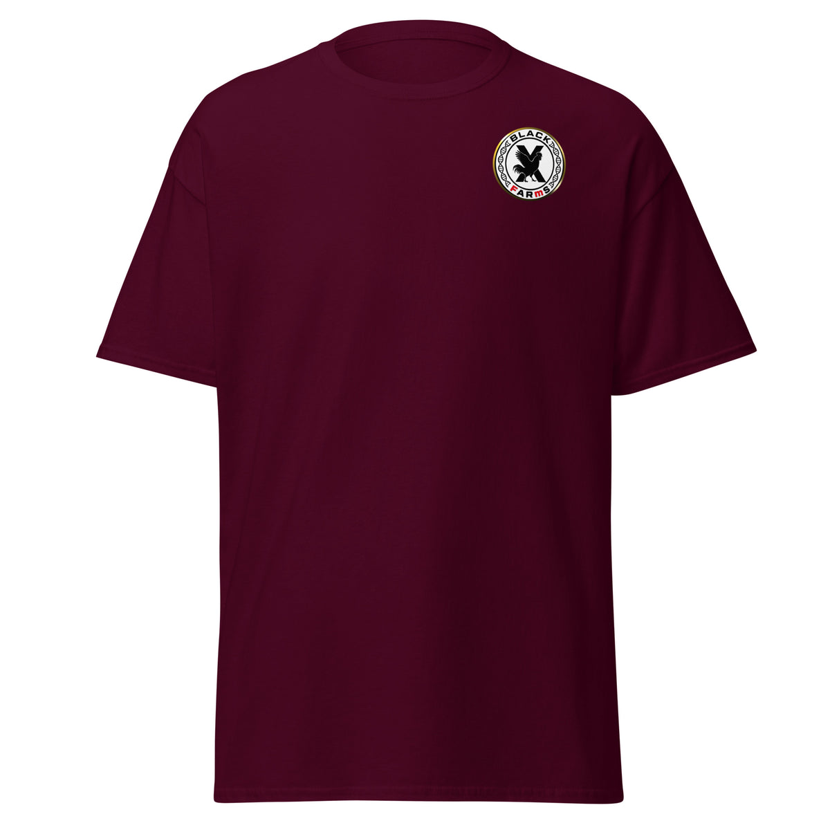 Make Diesel Cheap Again tee, Maroon, front view - Front